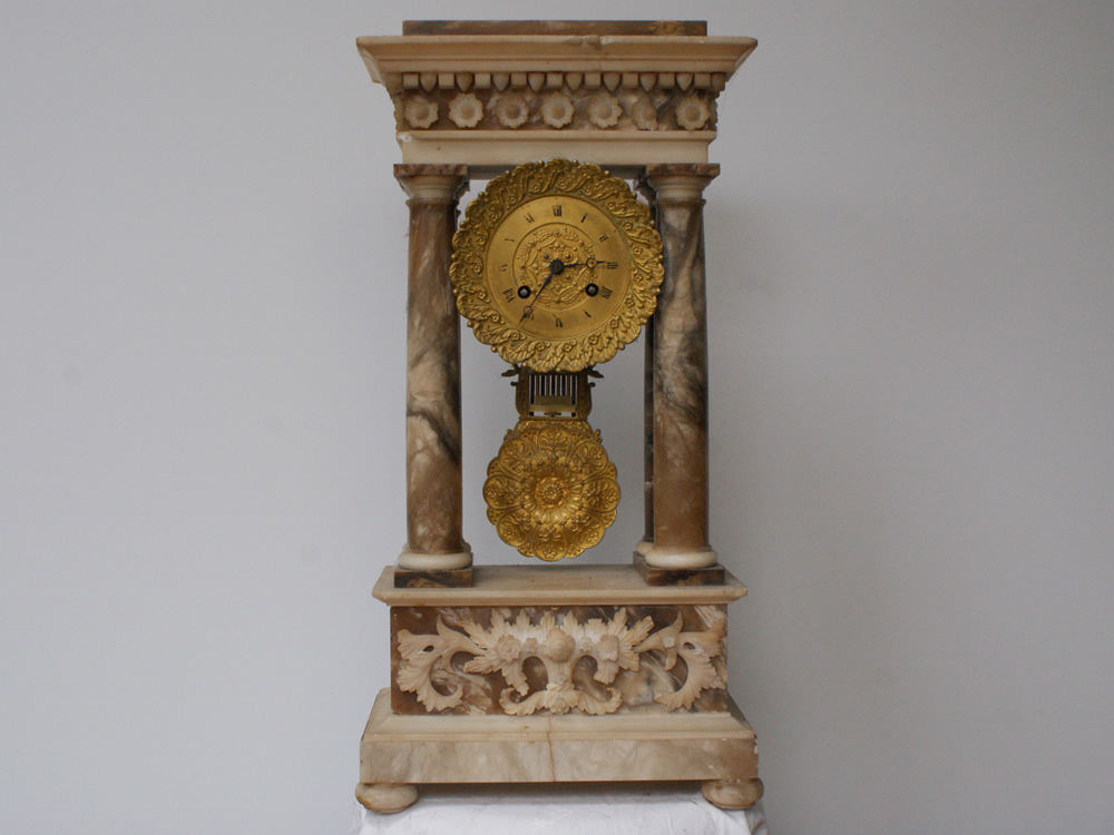 Franse kolom pendule ca. 1870